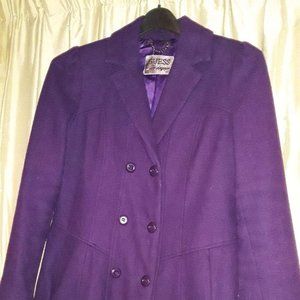 Purple Coat by Guess